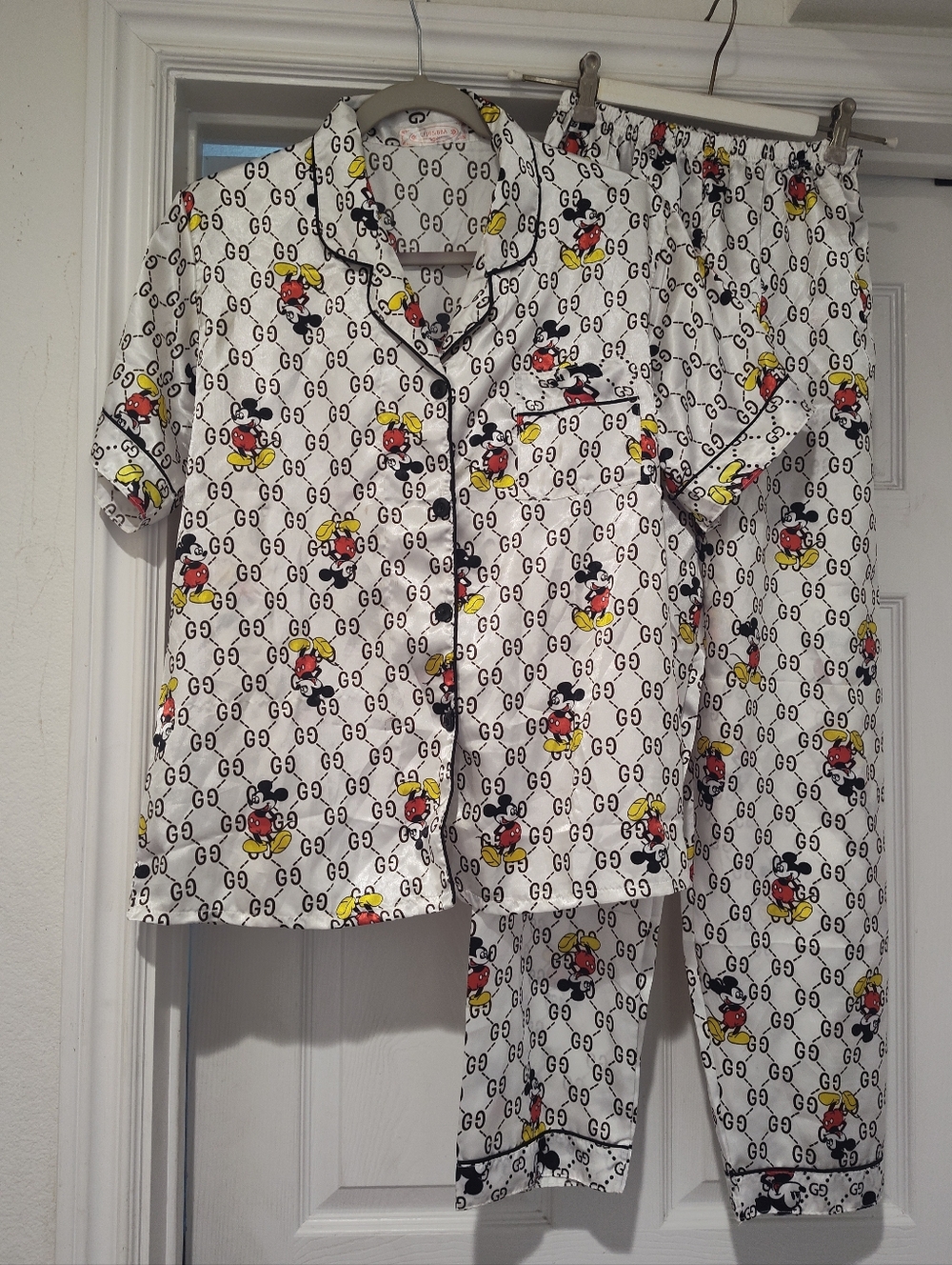 Micky Mouse Pattern PJ Set - Picture 2 of 9